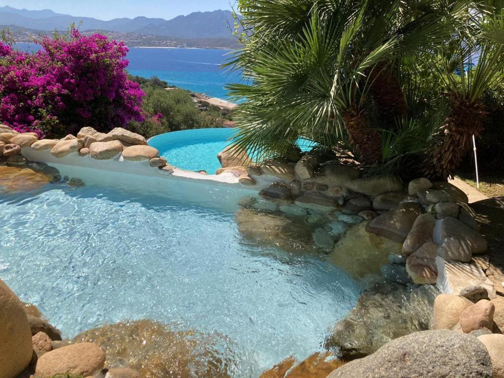 Villas Valinco San Martinu Corse Du Sud - Vue Et Proche Mer - Piscines-7 Chambres Olmeto  Luaran gambar