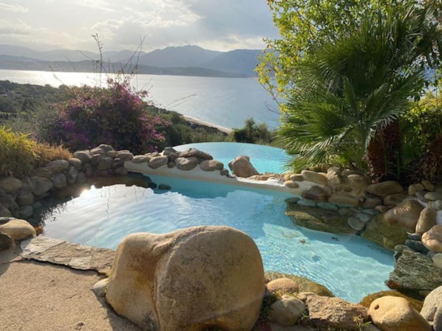 Villas Valinco San Martinu Corse Du Sud - Vue Et Proche Mer - Piscines-7 Chambres Olmeto  Luaran gambar