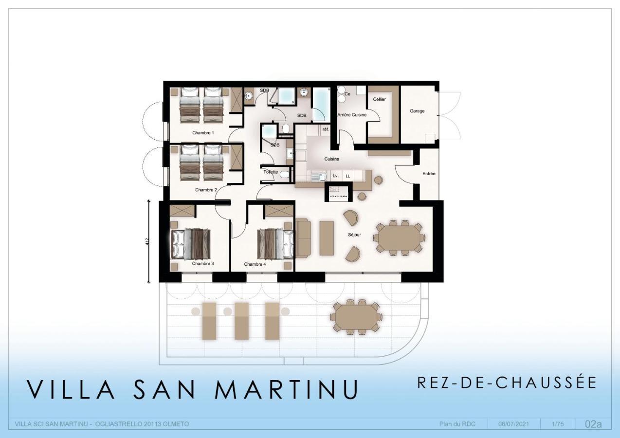 Villas Valinco San Martinu Corse Du Sud - Vue Et Proche Mer - Piscines-7 Chambres Olmeto  Luaran gambar