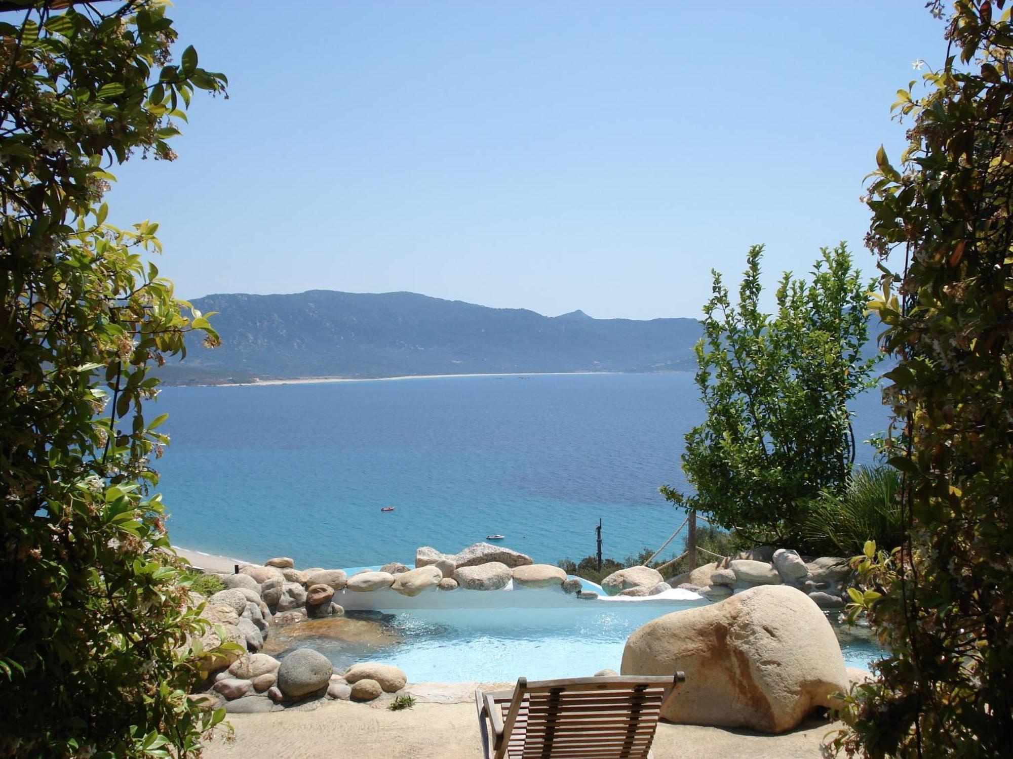 Villas Valinco San Martinu Corse Du Sud - Vue Et Proche Mer - Piscines-7 Chambres Olmeto  Bilik gambar